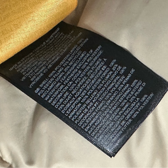 The North Face High Pile 600 Fill Recycled Waterfowl Down Nuptse Jacket - Picture 9 of 10